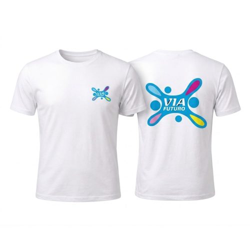 Camiseta logo frontal y trasero