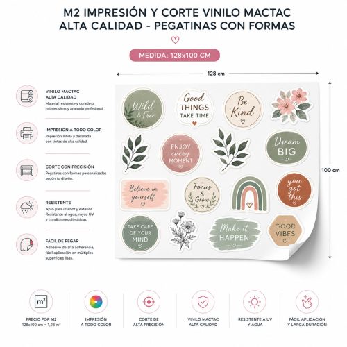 m2 impresion y corte vinilo mactac